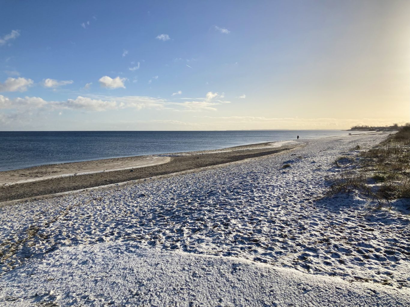 Winterstimmung am Weidefelder Strand