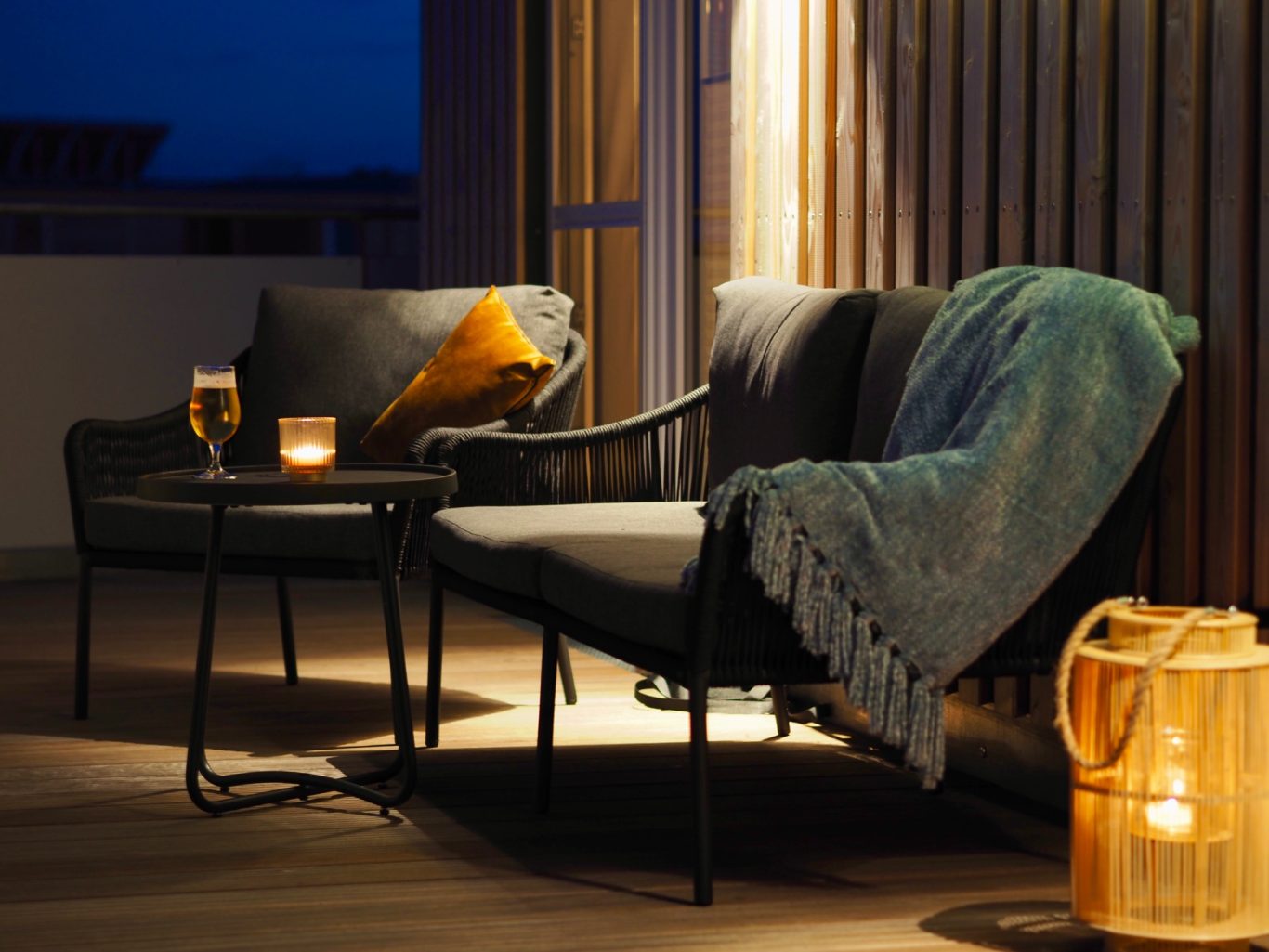 Loungecke Abendstimmung Loungecke